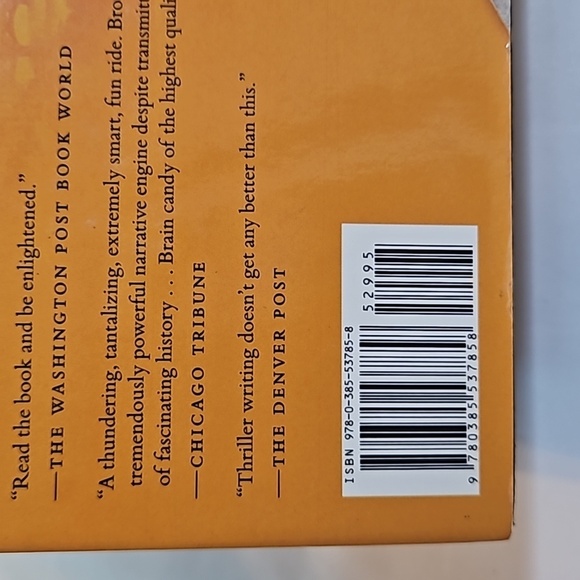 Inferno a novel Dan Brown Fiction 2013 Doubleday First Edition Hardcover book - Picture 4 of 17